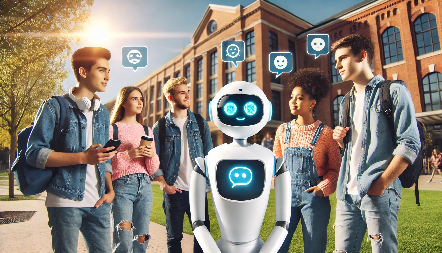 Student Using Chatbot Student chatbots are super friendly and helpful: That’s what worries me ...